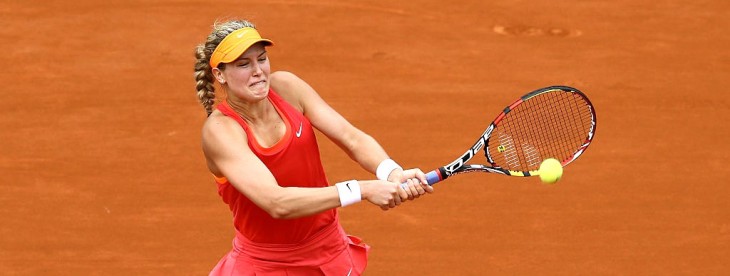 Эжени Бушар проиграла в 1/8 финала турнира WTA в Риме